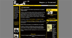 Desktop Screenshot of negraycriminal.com