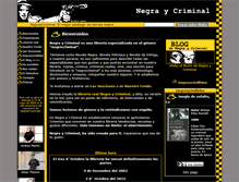 Tablet Screenshot of negraycriminal.com